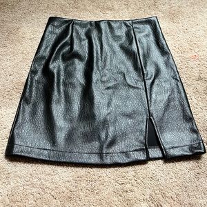 Wild Fable Faux Leather Skirt